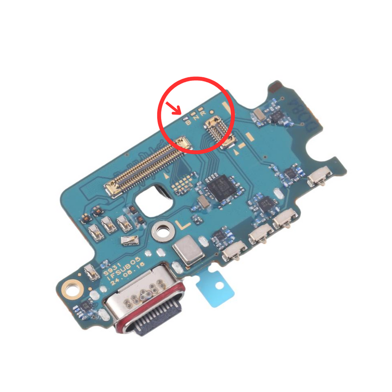 Load image into Gallery viewer, Samsung Galaxy S25 5G (SM-S931) Charging Port &amp; Sim Reader &amp; Mic Sub Board - Polar Tech Australia
