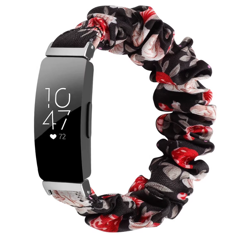 Cargue la imagen en el visor de la galería, Elastic Scrunchie Band for Fitbit Inspire 1 / Inspire HR / Inspire 2 / Inspire 3 – Replacement Strap

