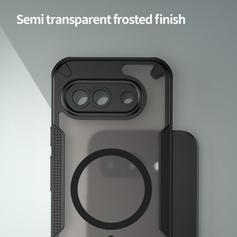 Cargue la imagen en el visor de la galería, Google Pixel 10a - Semi-Transparent Matte Magnetic Shockproof Phone Case - Polar Tech Australia

