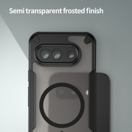 Google Pixel 10a - Semi-Transparent Matte Magnetic Shockproof Phone Case - Polar Tech Australia