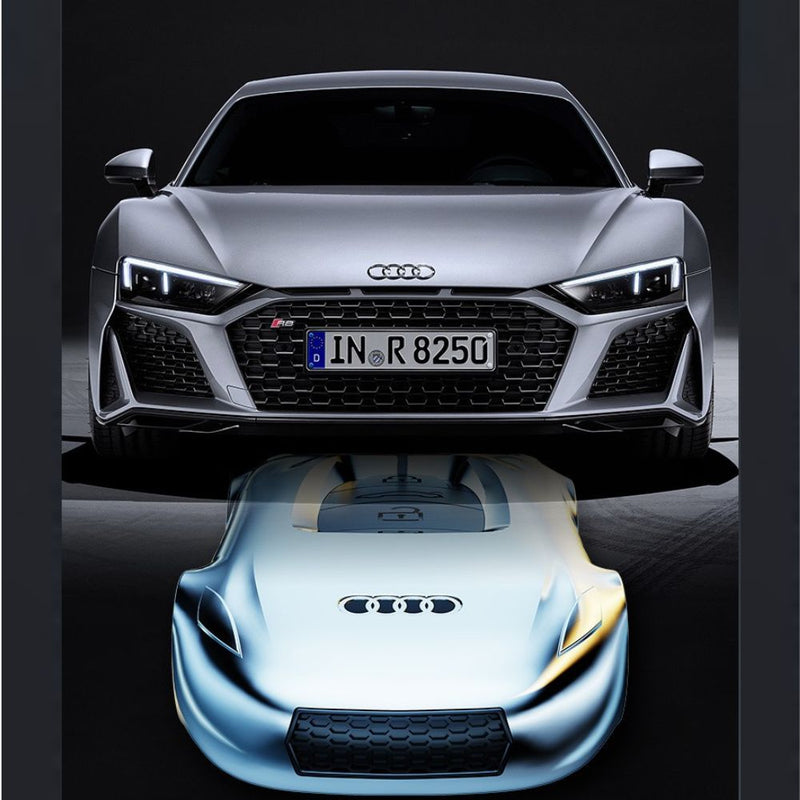 Load image into Gallery viewer, Audi Zinc Alloy Silicone Car Key Fob Case Cover For A3, A4, A5, A6, A8, Q2, Q5, Q7, Q8, e-tron

