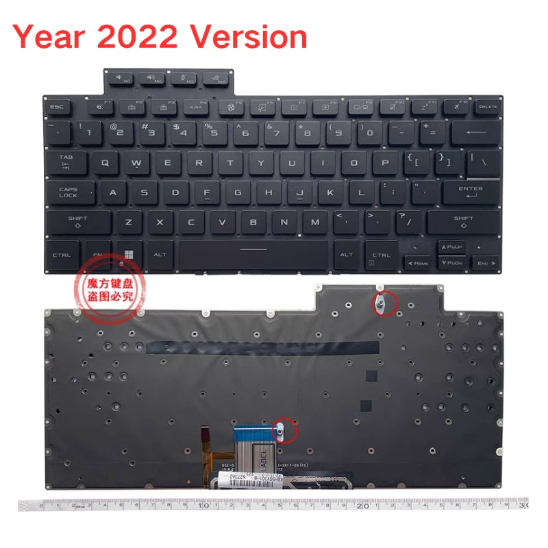 Load image into Gallery viewer, ASUS ROG Flow X13 GV301 13.4&quot; 13.4 Inch Series - Laptop Keyboard With Backlit US Layout
