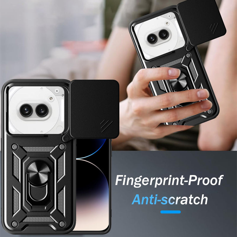 Load image into Gallery viewer, [Built-in Metal Kickstand][With Lens Cover] Nothing Phone (3a)/Pro Full-Cover Shockproof Protective Case - Polar Tech Australia
