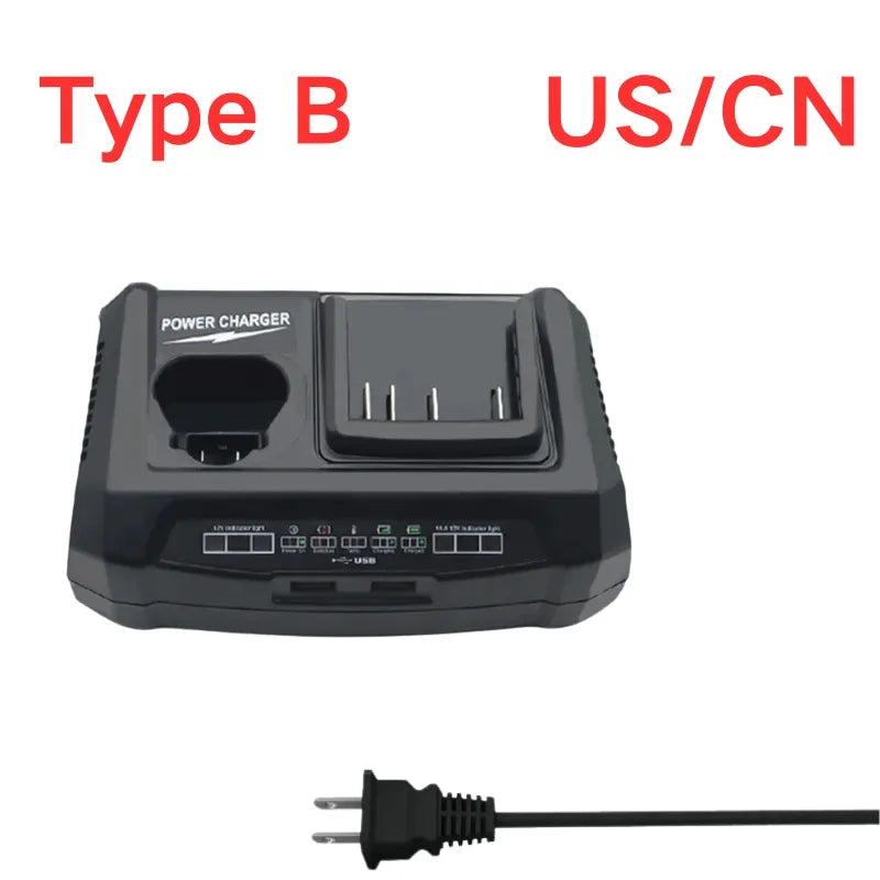 Cargue la imagen en el visor de la galería, Replacement Fast Dual Port Charger GAX1218V For Bosch 10.8V-20V Electrical Tool Li-ion Battery - Polar Tech Australia
