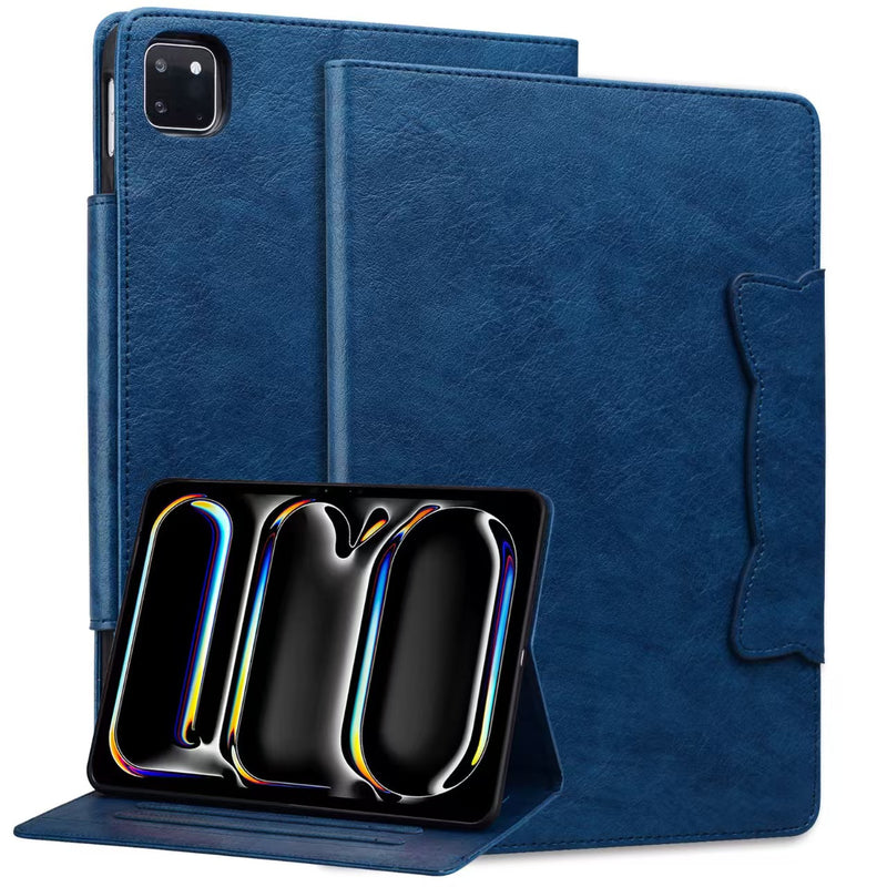 Cargue la imagen en el visor de la galería, Apple iPad 5/6 9.7&#39;&#39; 5/6th Gen (2017/2018) Business Retro Matte Leather Protective Case
