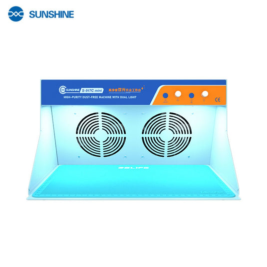 [SS-917C Mini] SUNSHINE Dustless Dust-Free Workshop Worktable High Precision Dust Free Workbench With Dual Light - Polar Tech Australia