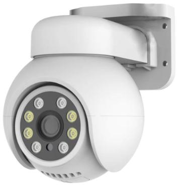 Chargez l&#39;image dans la visionneuse de la galerie, TUYA &amp; Onvif 5MP PTZ Two-way Talk PoE 2.8mm FHD Outdoor Security Full Color Night Vision Camera
