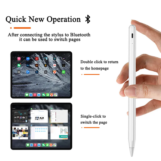 [AC10S][Bluetooth] Apple iPad Compatible Stylus Touch Drawing Writing Pen - Polar Tech Australia