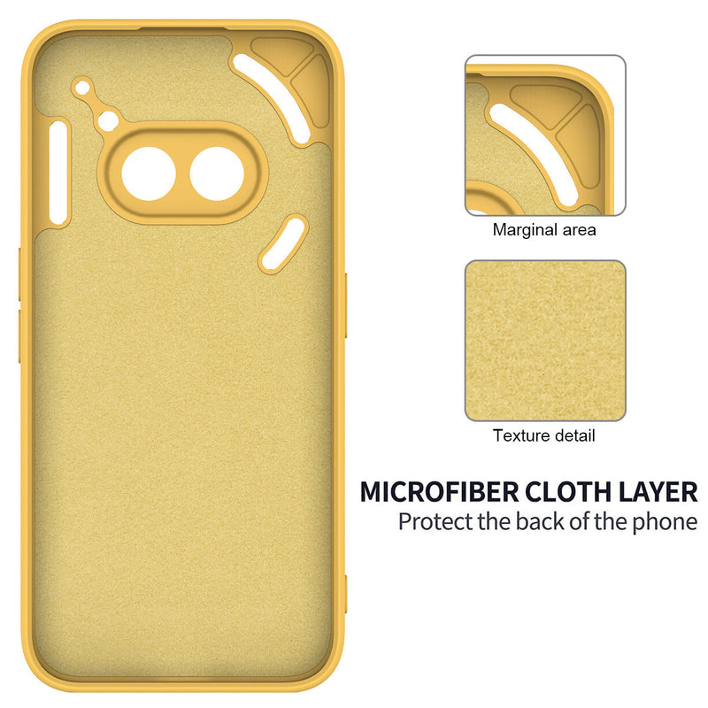 Cargue la imagen en el visor de la galería, Nothing Phone (3a)/Pro Liquid Silicone Anti-drop Dirt-resistant Essentials Series Case - Polar Tech Australia
