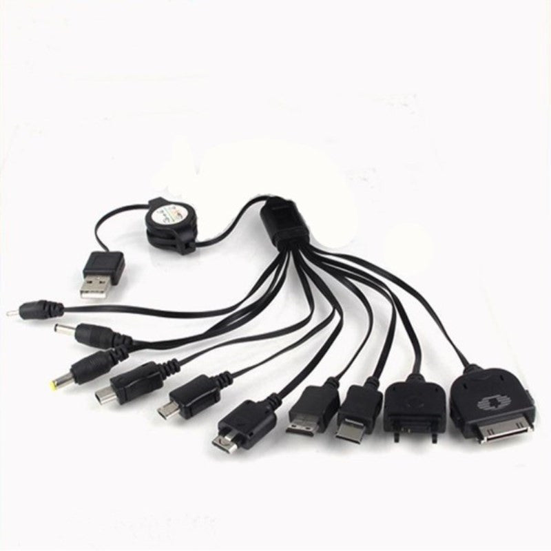 Load image into Gallery viewer, 10 in 1 Charging Cable for Nokia, Motorola, Sony Ericsson, Samsung, LG - Polar Tech Australia
