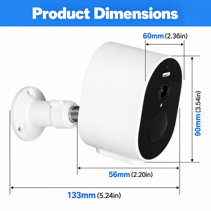 Load image into Gallery viewer, Moes Tuya Full HD 4MP Wireless Solar Powered IP65 Outdoor Security Camera With Floodlight
