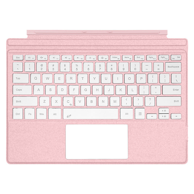 Chargez l&#39;image dans la visionneuse de la galerie, [With RGB Backlit] Microsoft Surface Pro 3/4/5/6/7/7 Plus - Compatible Ultra Thin Wireless Bluetooth Magnetic Touch Keyboard
