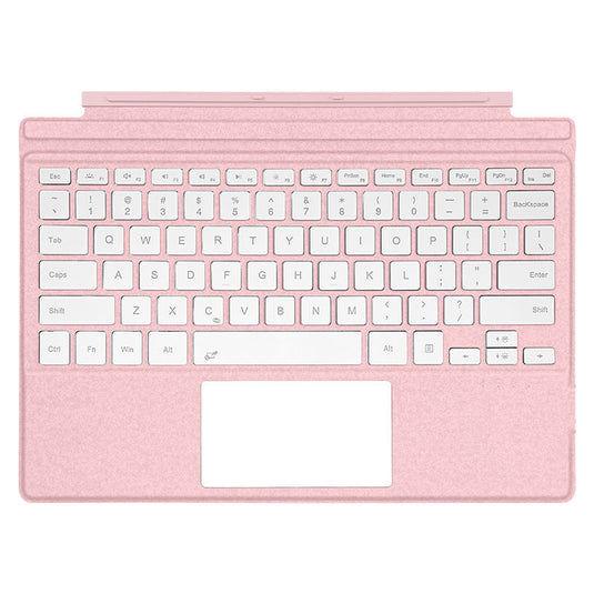 [With RGB Backlit] Microsoft Surface Pro 3/4/5/6/7/7 Plus - Compatible Ultra Thin Wireless Bluetooth Magnetic Touch Keyboard