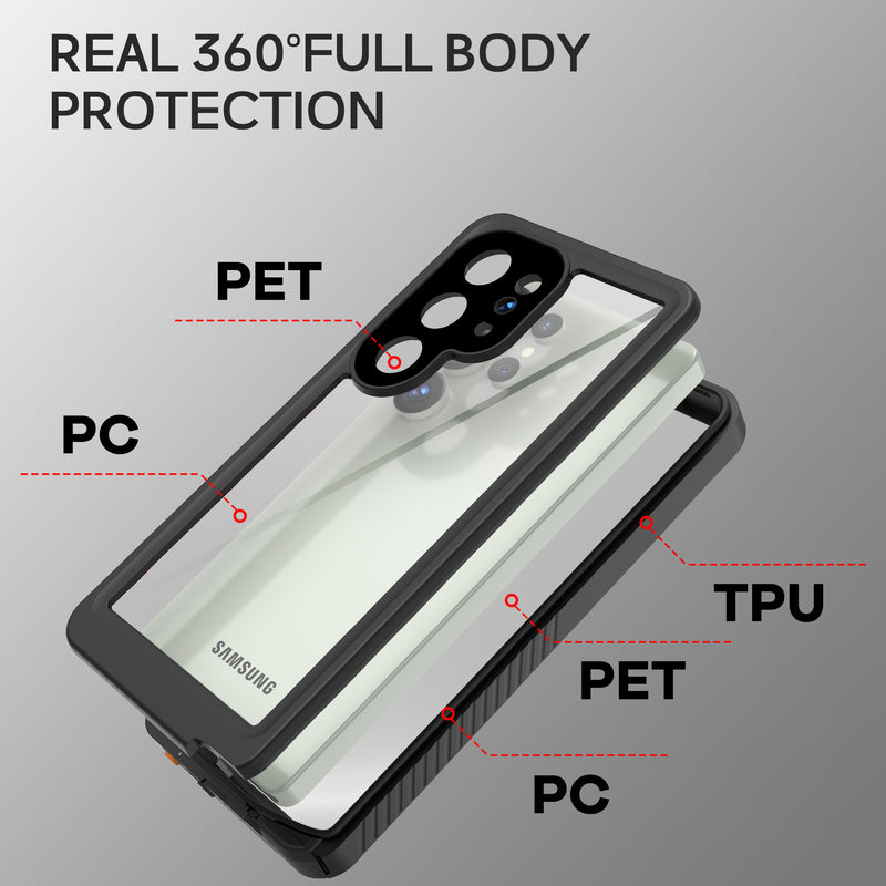 Load image into Gallery viewer, [FM Series] Samsung Galaxy S25 Ultra (S938) - Redpepper Full Covered Waterproof Heavy Duty Tough Armor Case - Polar Tech Australia
