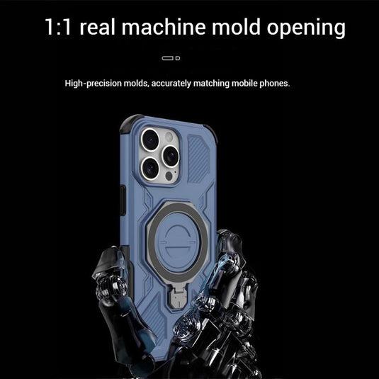 [Magsafe Compatible][Built-in Stand] Apple iPhone 17/Air/Pro/Max - Shield Shockproof Rugged Heavy Duty Case - i-Station Mobile Phone & Electronic Device Repair and Accessories
