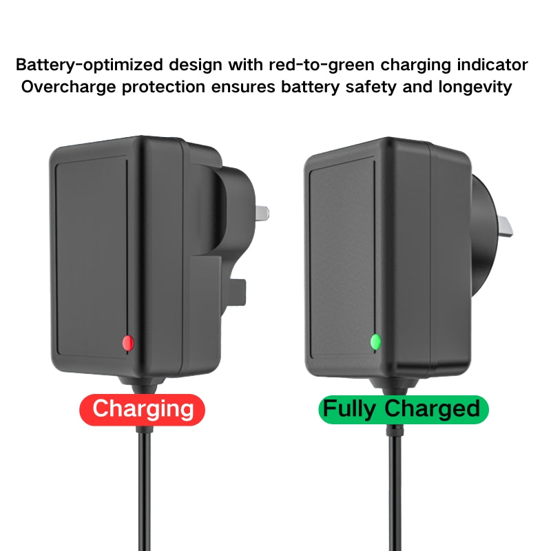 Load image into Gallery viewer, [SAA/RCM][21V][5.5x2.5 &amp; 5.5x2.1] Universal Computer/Monitor/LED Strip/Light Module/Speaker/CCTV/Router/Camera - Lithium Battery Power Supply Adapter Wall Charger
