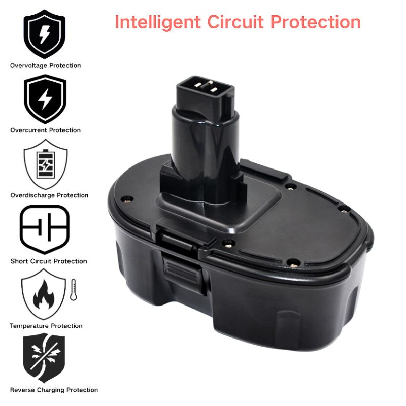 Cargue la imagen en el visor de la galería, [DW9096] DeWalt DC212KA / DC330 18V - Replacement Electrical Tool Ni-MH Battery - Polar Tech Australia
