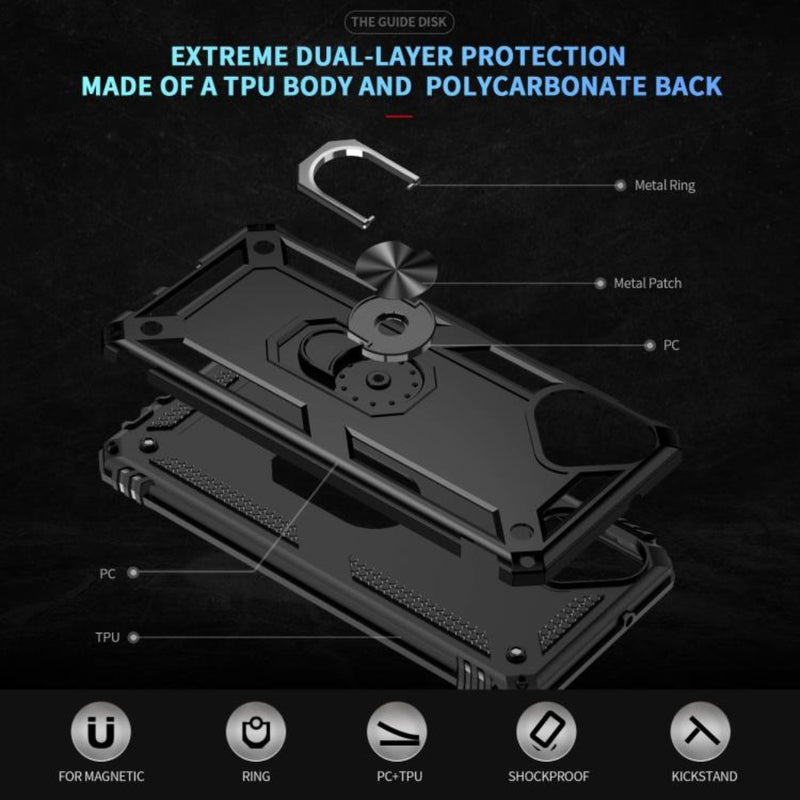 Load image into Gallery viewer, Samsung Galaxy A07 4G (SM-A075) - Shockproof Heavy Duty Hard Bumper Rugged Mobile Phone Case
