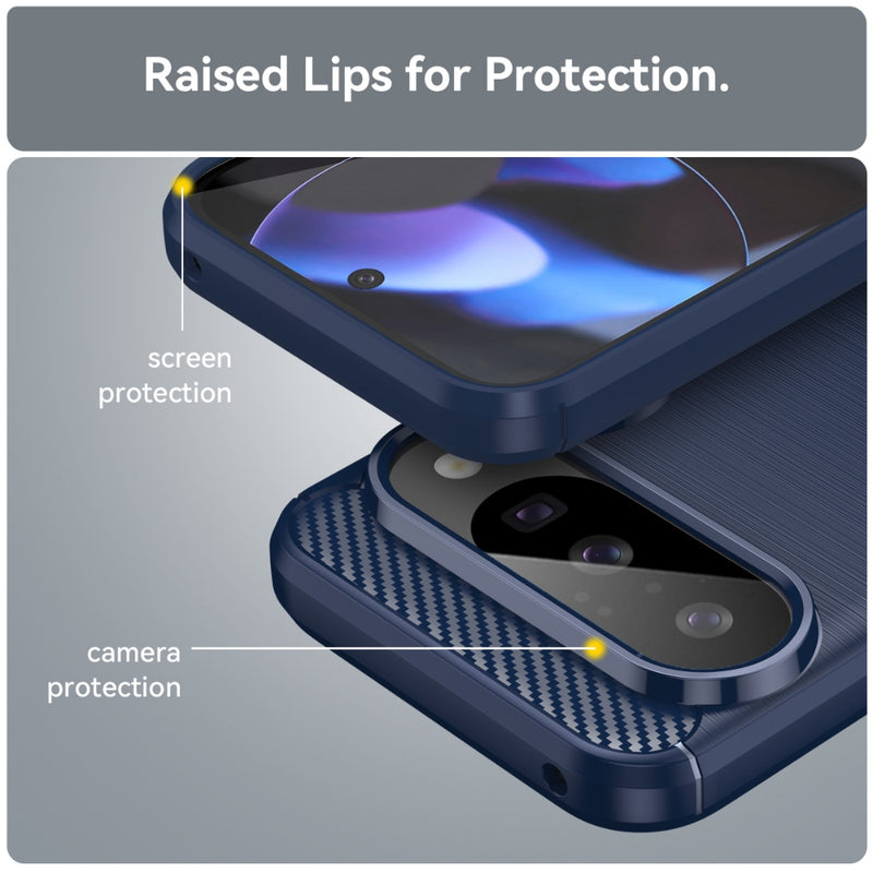 Chargez l&#39;image dans la visionneuse de la galerie, Google Pixel 10 Pro - Heavy Duty Rugged Anti Knock Back Cover

