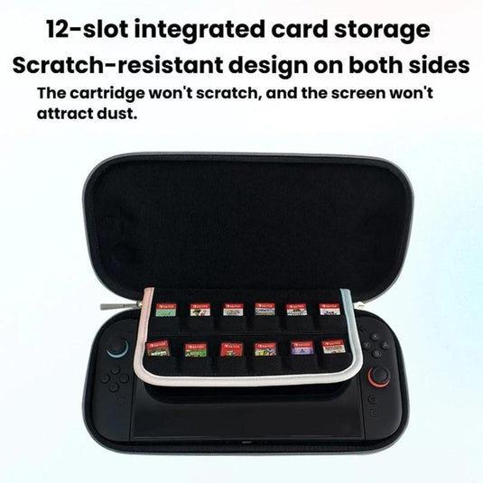 Nintendo Switch 2 - Shockproof Game Console Carrying Case with Cartridge Storage