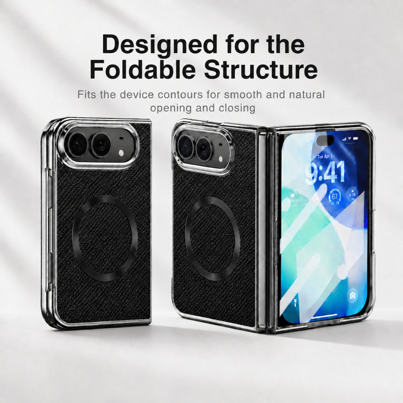 Load image into Gallery viewer, Apple iPhone Ultra / Fold - Glitter Powder Magnetic Integrated Film Phone Case
