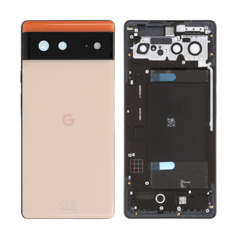Chargez l&#39;image dans la visionneuse de la galerie, Google Pixel 6 (GB7N6) - Rear Back Frame Housing Assembly With Camera Lens - Polar Tech Australia
