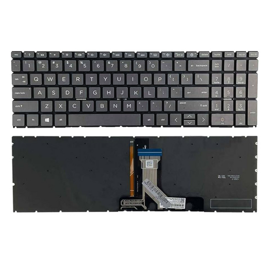 HP 17-CN 17-CP 17S-CU 470 G8 TPN-L140 TPN-L139 Series - Laptop Keyboard With Back Light US Layout - Polar Tech Australia