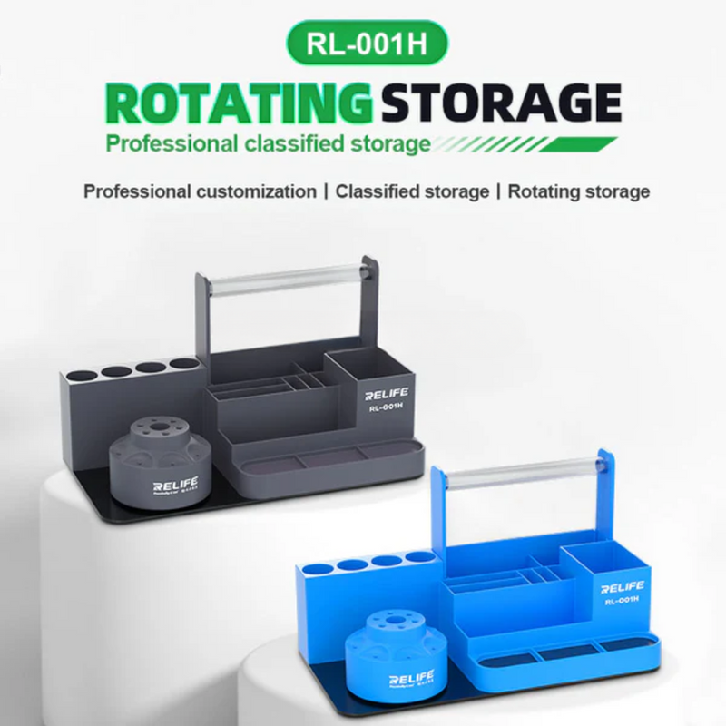 Chargez l&#39;image dans la visionneuse de la galerie, [RL-001H] Rotatable Storage Box Tools Accessories Placement Rack - Polar Tech Australia

