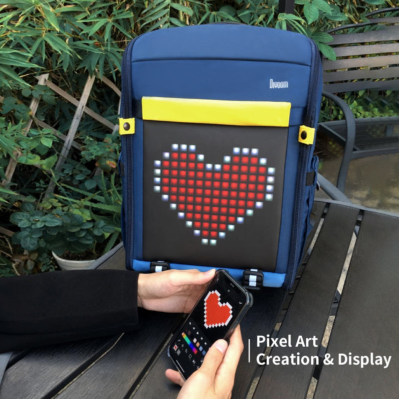 Load image into Gallery viewer, Divoom Backpack-S Pixel Art LED Backpack Perfect Gift - Polar Tech Australia
