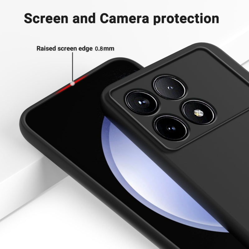 Cargue la imagen en el visor de la galería, Xiaomi Poco X6 Pro - Pure Color Liquid Silicone Shockproof Phone Case - Polar Tech Australia
