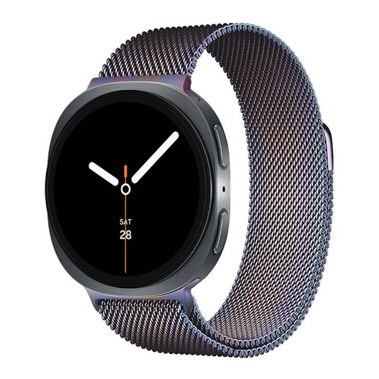 Samsung Galaxy Watch8 Stainless Steel Milanese Loop Magnet Magic Watch Band Strap - Polar Tech Australia