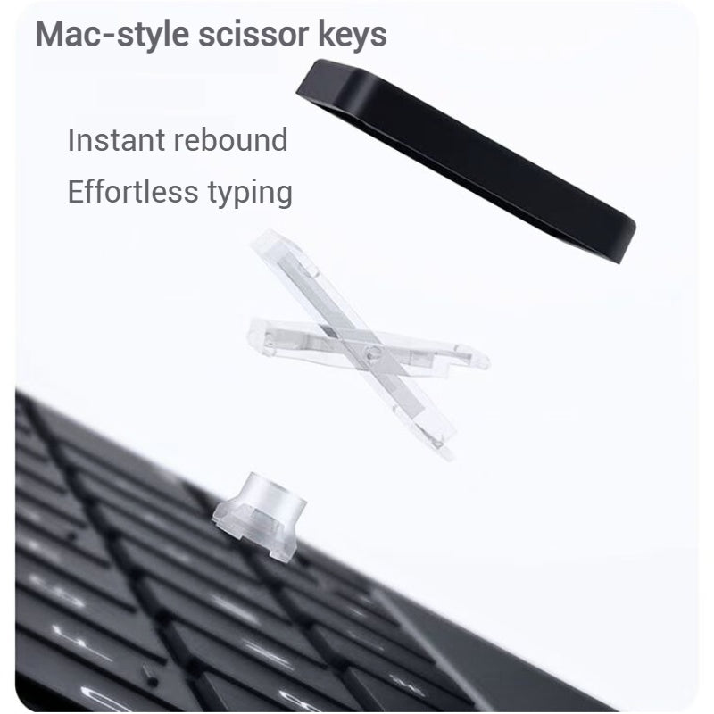 Chargez l&#39;image dans la visionneuse de la galerie, [With Touchpad][Magic Keybord] Apple iPad Pro 13-inch 7th Gen (2024) Smart Multi-Touch Trackpad Magnetic Wireless Keyboard Case With RGB Backlit - Polar Tech Australia
