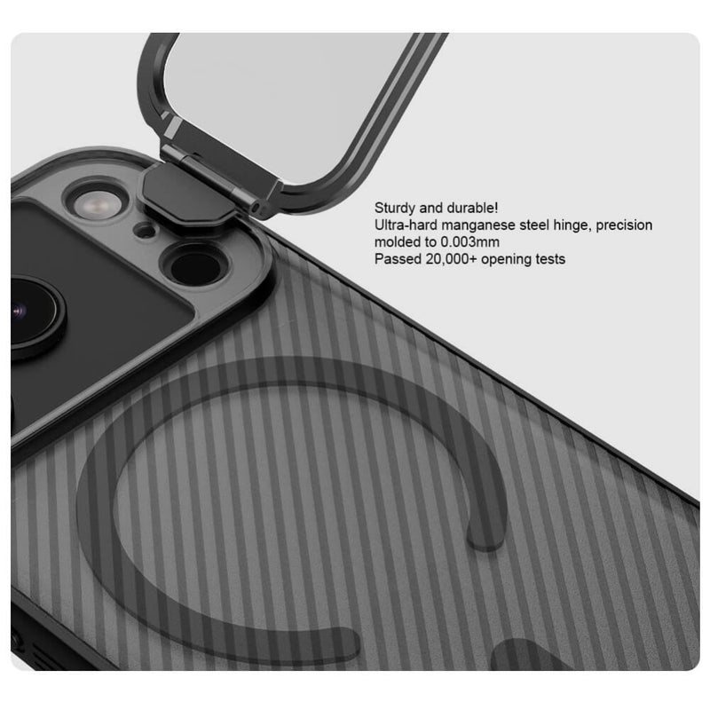 Chargez l'image dans la visionneuse de la galerie, Apple iPhone 18 Pro Max - Nillkin Camshield Prop Magnetic Transparent Lens Guard Edition Camera protective cover case
