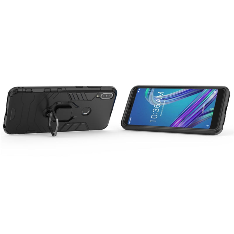 Load image into Gallery viewer, Asus Zenfone Max Pro (M1) ZB601KL/ZB602KL - Heavy Duty Armor Case With Ring Holder Stand - Polar Tech Australia
