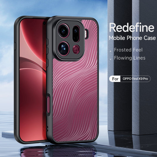 OPPO Find X9 Pro - DUX DUCIS Aimo Series TPU + PC Frosted Feel Phone Case