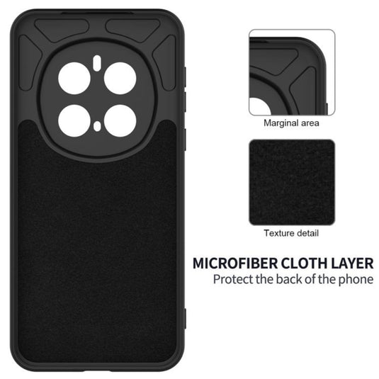 Honor Magic7 (PTP-AN00) - Solid Color Liquid Silicone Dropproof Full Coverage Phone Case