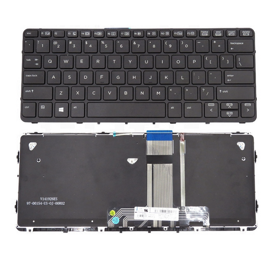 HP Pro X2 612 G1 Series - Laptop Keyboard With Back Light US Layout - Polar Tech Australia