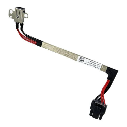 MSI Crosshair 15 R6E B12UEZ B12UGZ MS-1583 Series - Laptop DC Power Port Charging Jack Connector Cable Flex