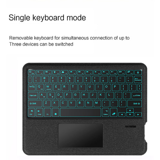 [With backlight] OPPO Pad Neo (OPD2302, OPD2303) - Detachable Smart Colorful Backlit Keyboard Case - Polar Tech Australia
