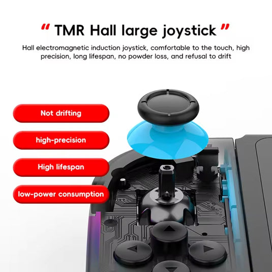 Nintendo Switch JOY-05 Split Controllers TMR Hall Effect Joysticks, 6-Axis Motion & RGB Lighting