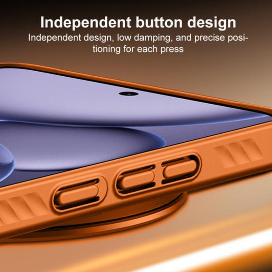 OPPO Find X9 Ultra - Ice Crystal Solid Color U-Shaped Magnetic Invisible Lens Holder Frosted Phone Case - Polar Tech Australia