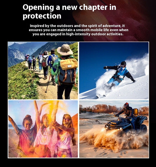 [Metal Anti-Drop Heavy Duty] Apple iPhone 16 / 16 Plus / 16 Pro / 16 Pro Max - Heavy Duty Lifeproof Phone Case - Polar Tech Australia