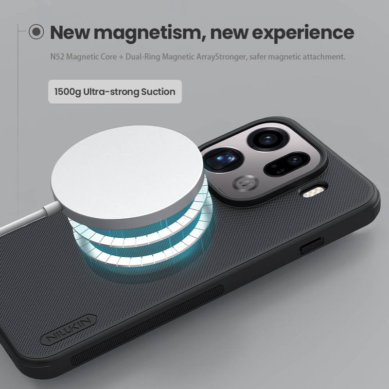 Cargue la imagen en el visor de la galería, [Magsafe Compatible] OPPO Find X9 Pro - Nillkin Super Frosted Shield Pro Magnetic Matte Cover Case
