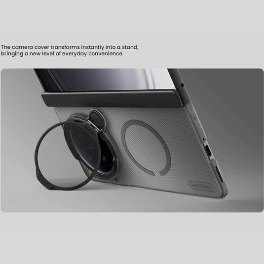 [Magsafe Compatible] OPPO Find N6 - Nillkin Frosted shield Prop Magnetic Camera protective Case - Polar Tech Australia