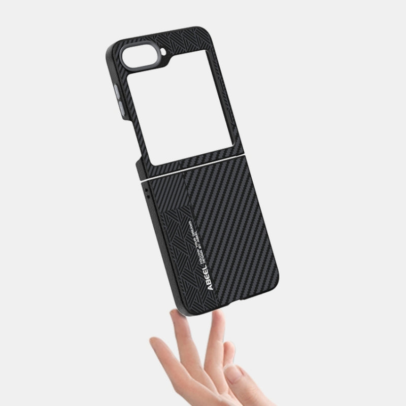 Chargez l&#39;image dans la visionneuse de la galerie, Samsung Galaxy Z Flip 6 (SM-F741)  - Carbon Fiber Series 6D Micro Relief MagSafe Phone Case - Polar Tech Australia
