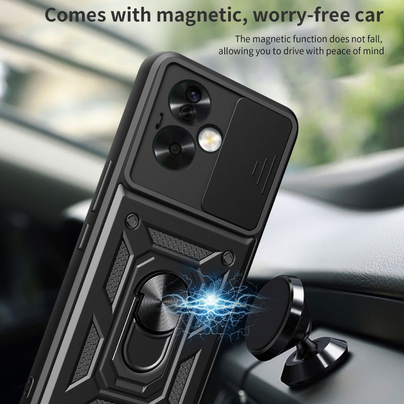 Load image into Gallery viewer, OPPO A5 Pro 4G/5G - Shockproof Armour Heavy Duty Phone Case with Ring Holder &amp; Camera Protection - Polar Tech Australia
