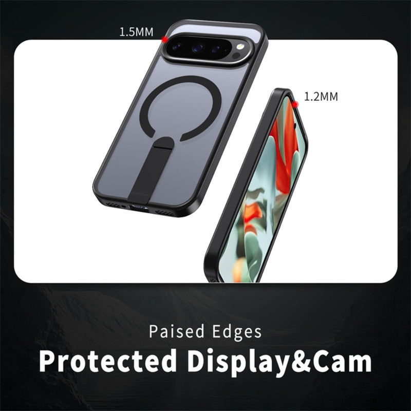 Load image into Gallery viewer, Google Pixel 10 Pro XL - TPU + PC MagSafe Phone Case with Fold Holder
