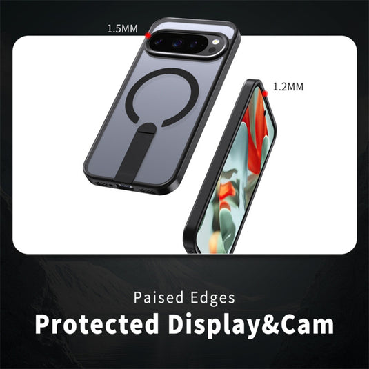 Google Pixel 10 Pro XL - TPU + PC MagSafe Phone Case with Fold Holder