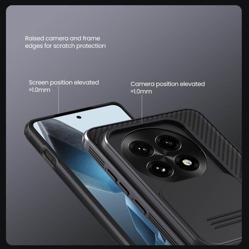 Chargez l&#39;image dans la visionneuse de la galerie, OnePlus 13R - Nillkin Slide Cover Camera Lens Privacy Protection Case
