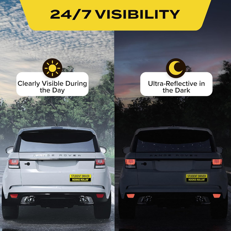Load image into Gallery viewer, Universal Magnetic New Driver Car Sign – Removable &amp; Reusable Safety Sticker for Vehicles (3 Pack) - i-Station Mobile Phone &amp; Electronic Device Repair and Accessories
